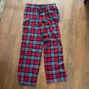 Croft & Barrow medium red plaid pajama pants